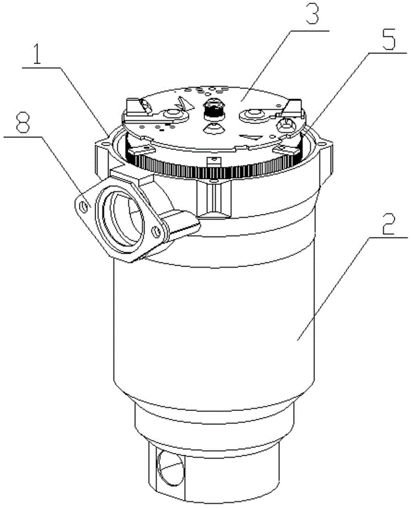 Miniature domestic garbage disposer