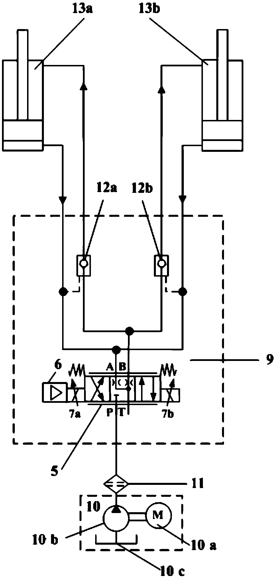 Electro-hydraulic proportion control system of pressure delivery device