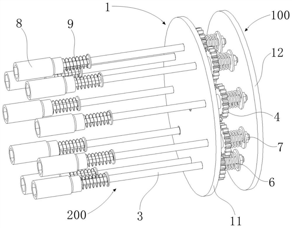 Nut pre-tightening tool