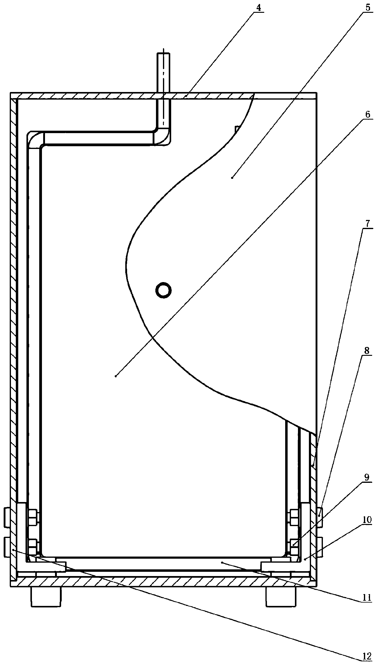 A welding protection tool for vacuum atmosphere furnace