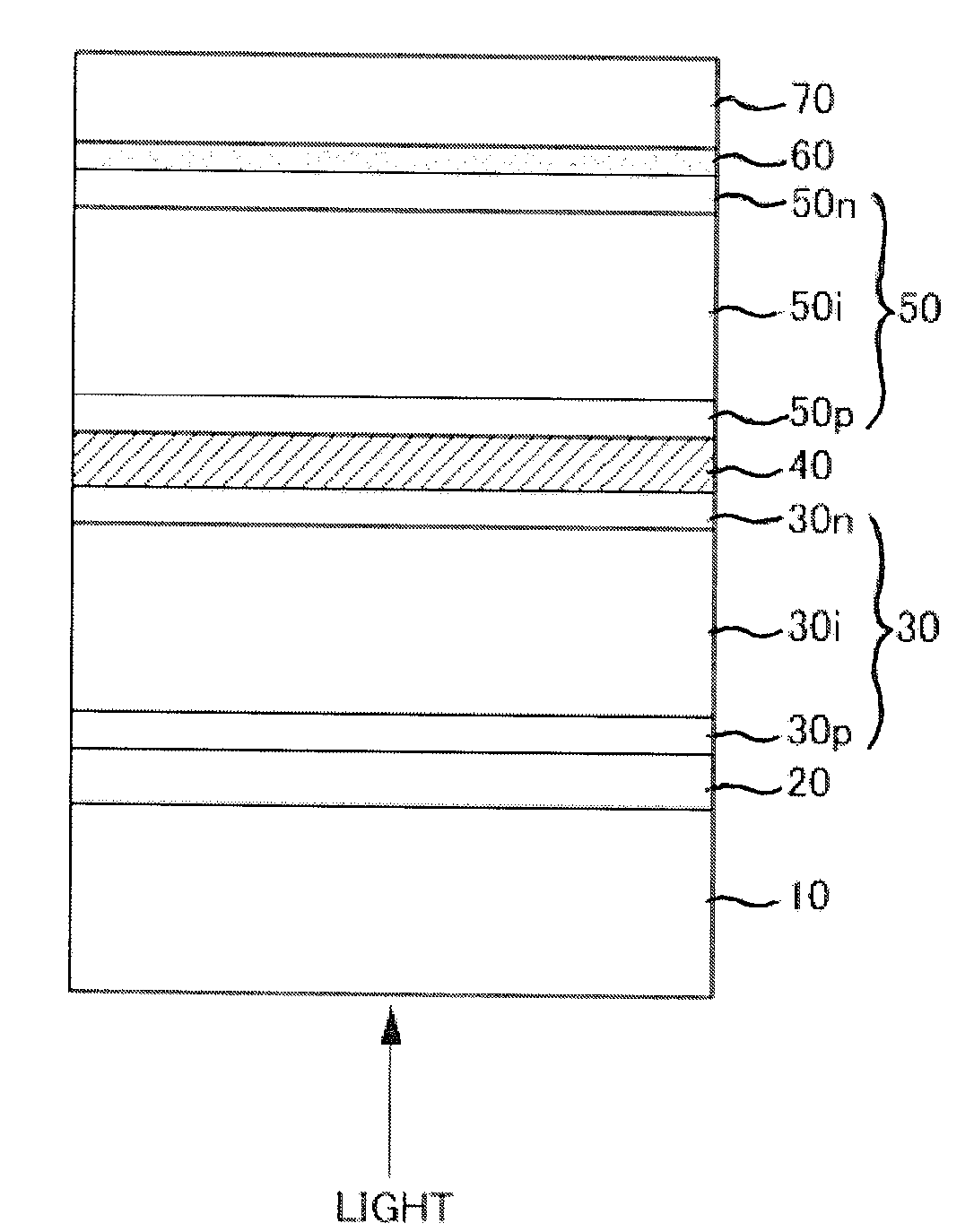 Tandem thin-film silicon solar cell and method for manufacturing the same