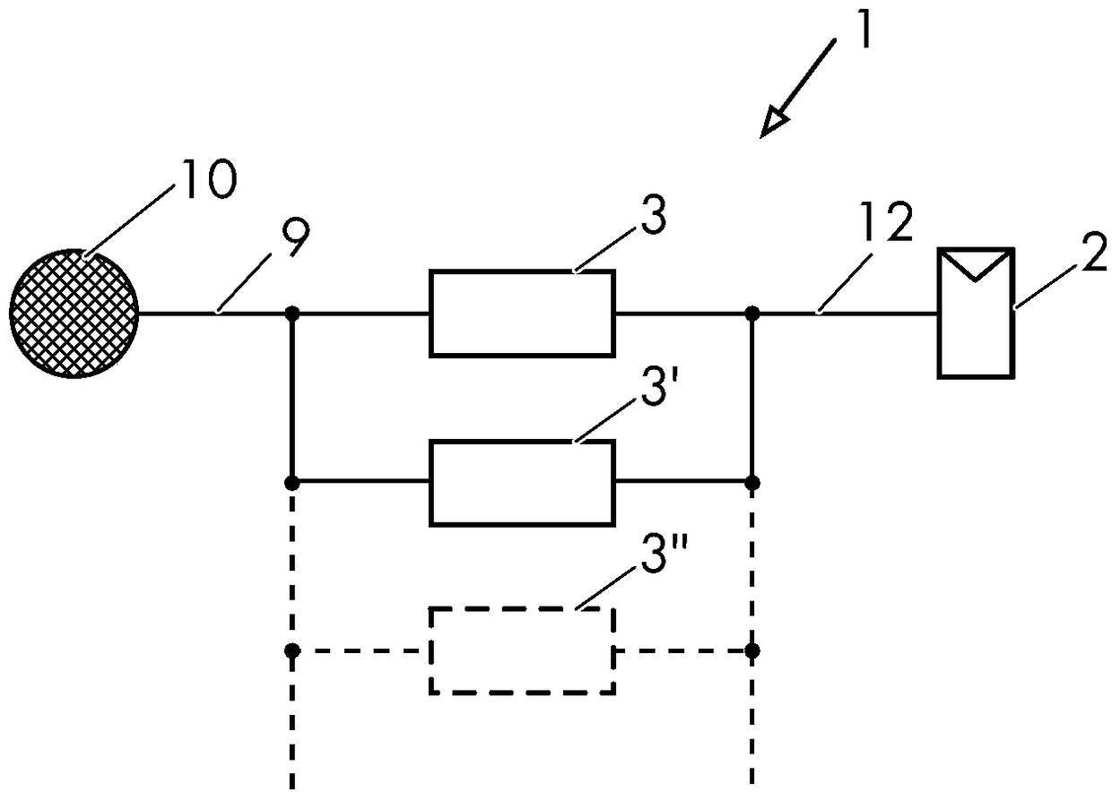 System for distributing locally generated energy to multiple load units