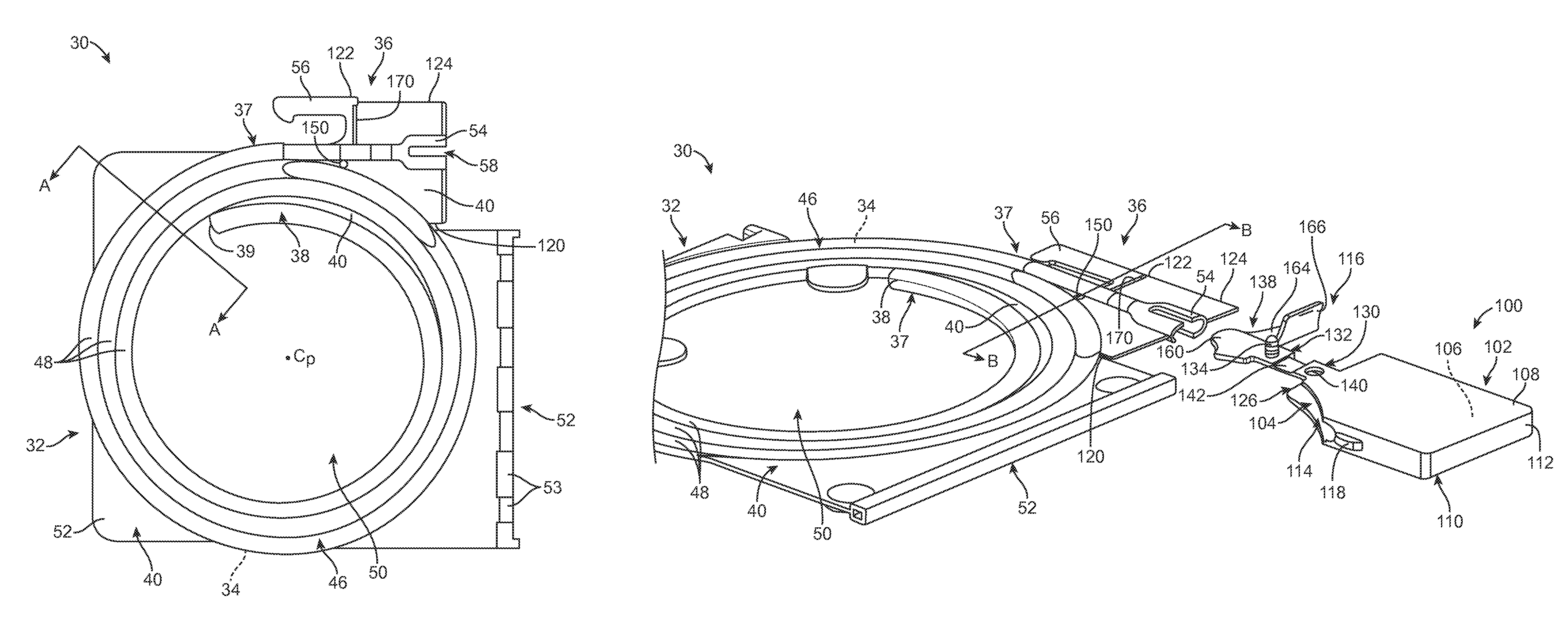 Sterile molded dispenser