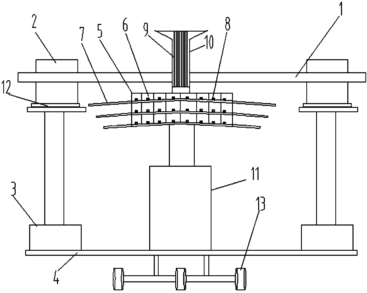 Electric-control automatic liquid preparation device for chemical experiments