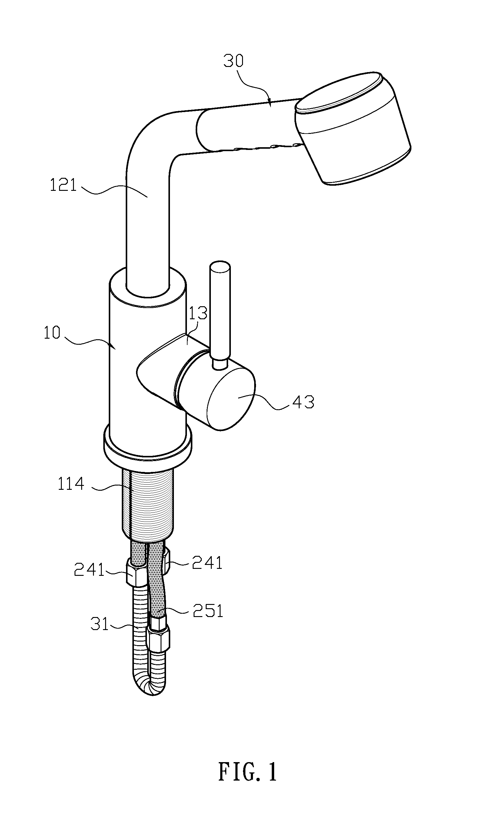 Faucet structure