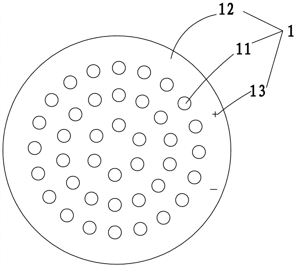 High-power white light LED with good heat dissipation and manufacturing method thereof