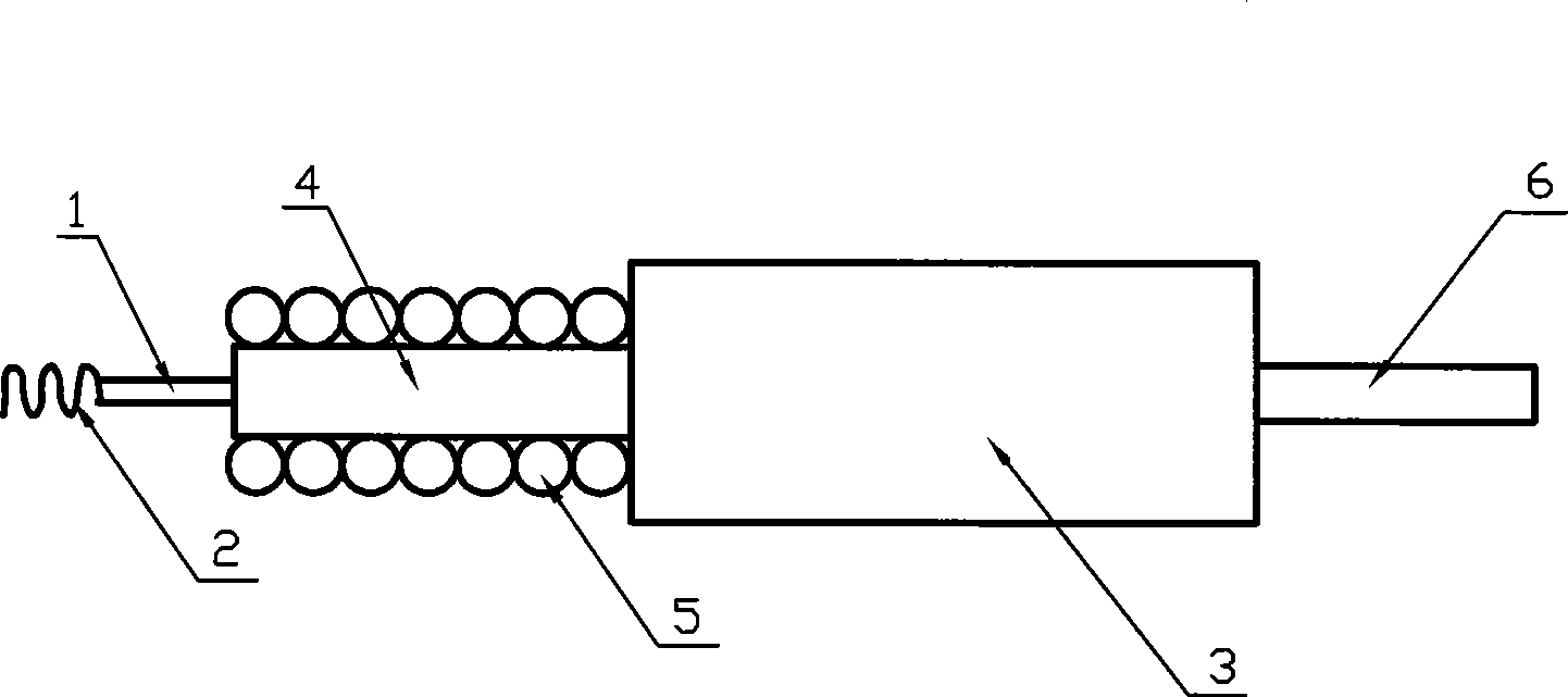 Electrode assembly, electric arc tube special for ceramic method halide lamp, and manufacturing method thereof