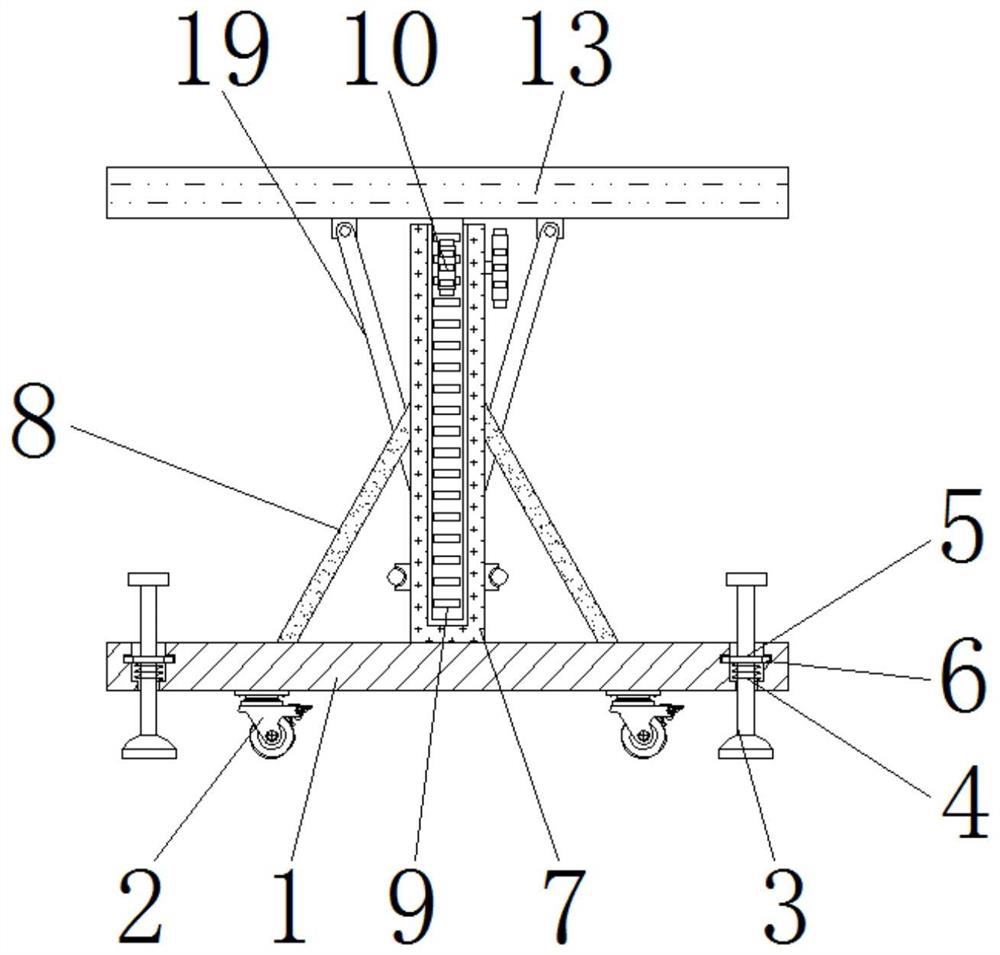 Fabricated building construction device with good reinforcing performance