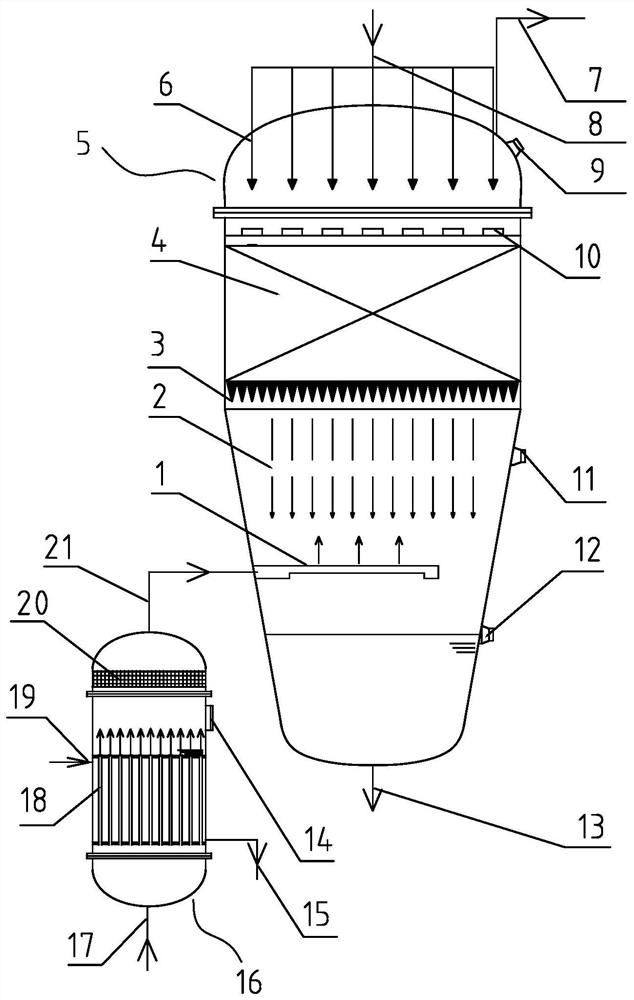 Carbon fiber production method and carbon fiber production equipment capable of realizing one-step demonomerisation and defoaming