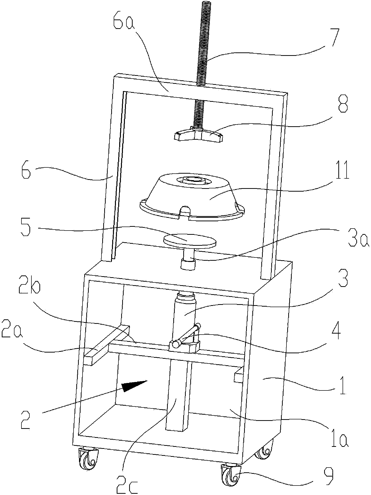 Device for demounting clutches