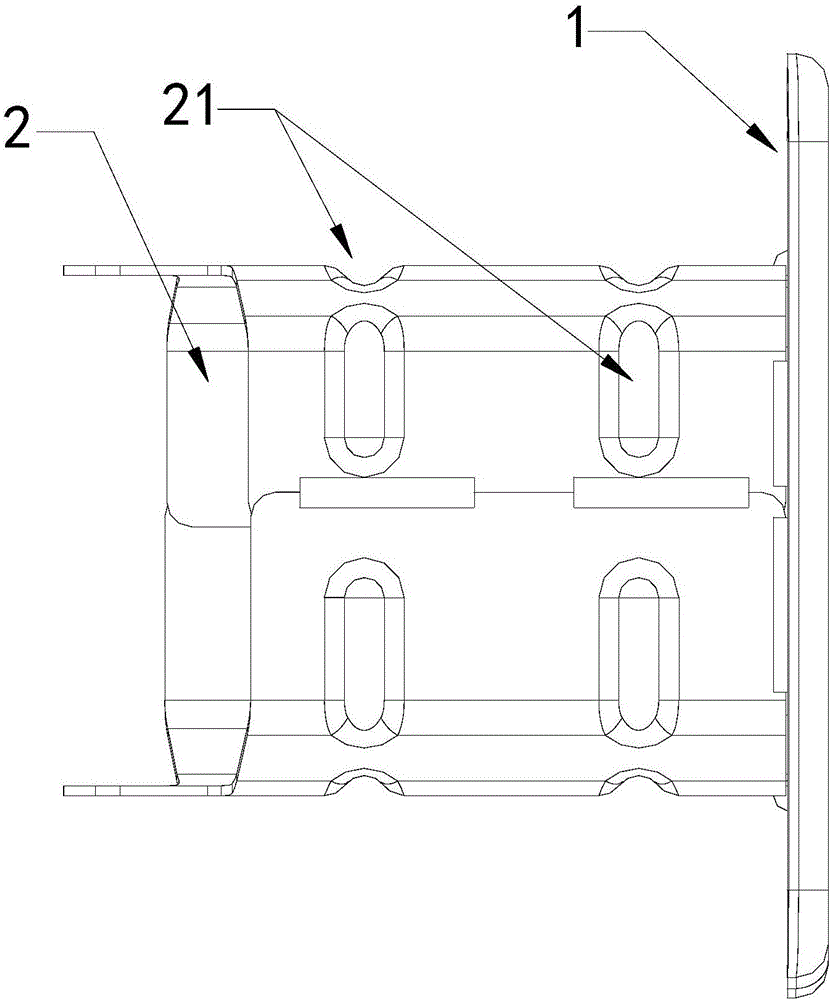 Automobile energy absorption device