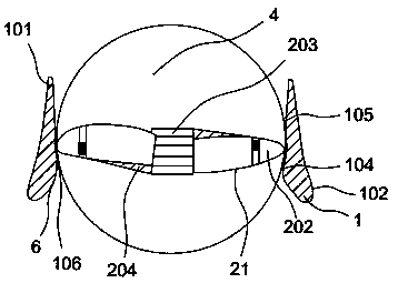 Blade propeller for cargo ship