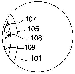 Blade propeller for cargo ship