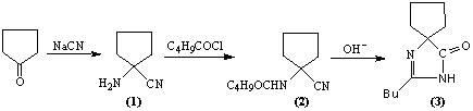 "One-pot" synthesis of irbesartan intermediate