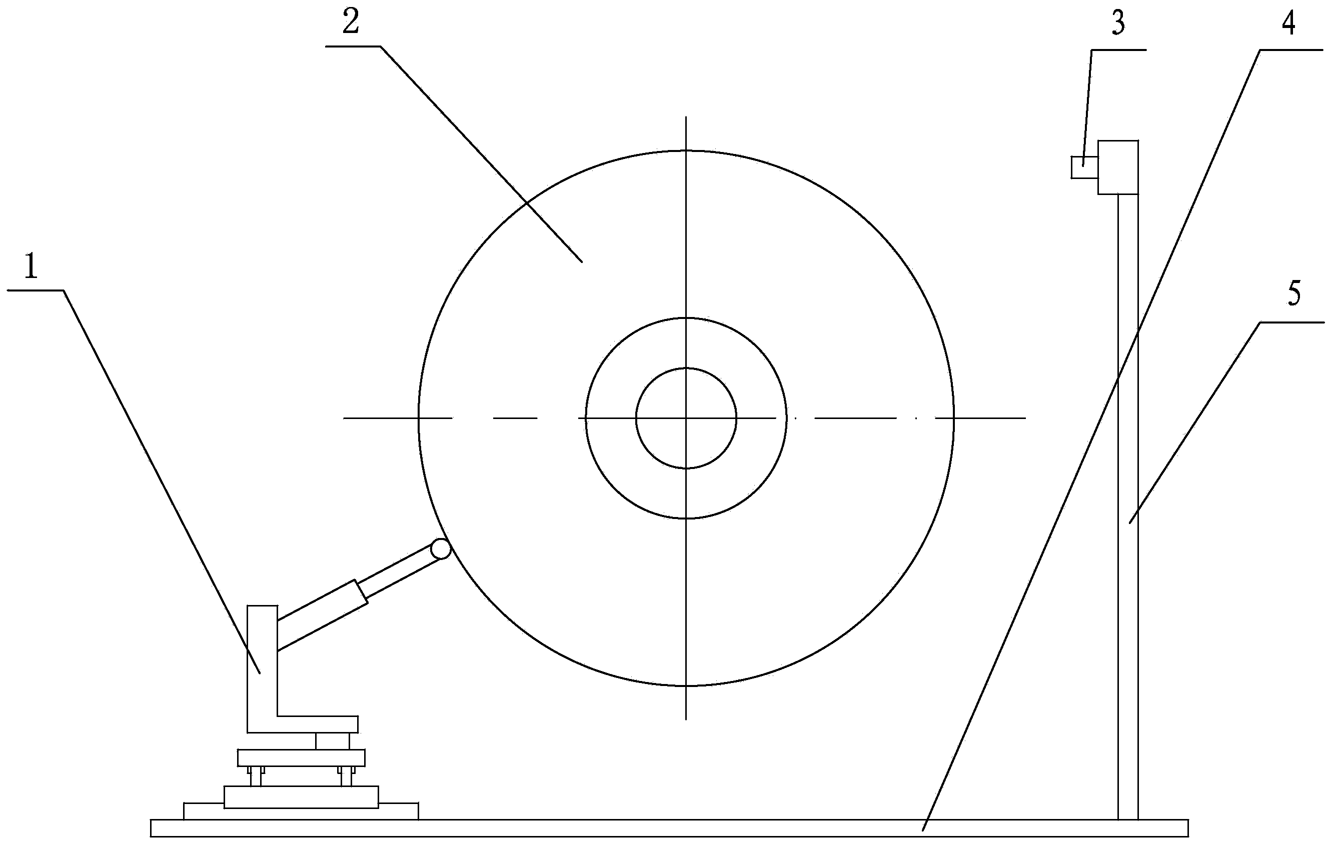 Image-based online measurement method of tire tread winding thickness