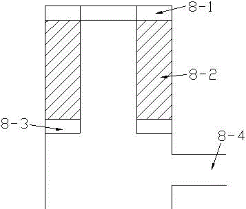 Mine grouting technology and device with hole opening closed and circulation performed in hole