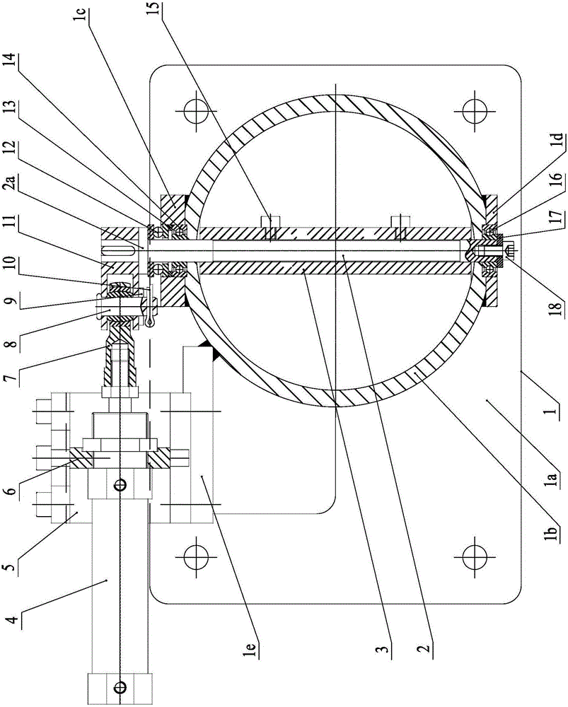 Control valve used for dust removing system