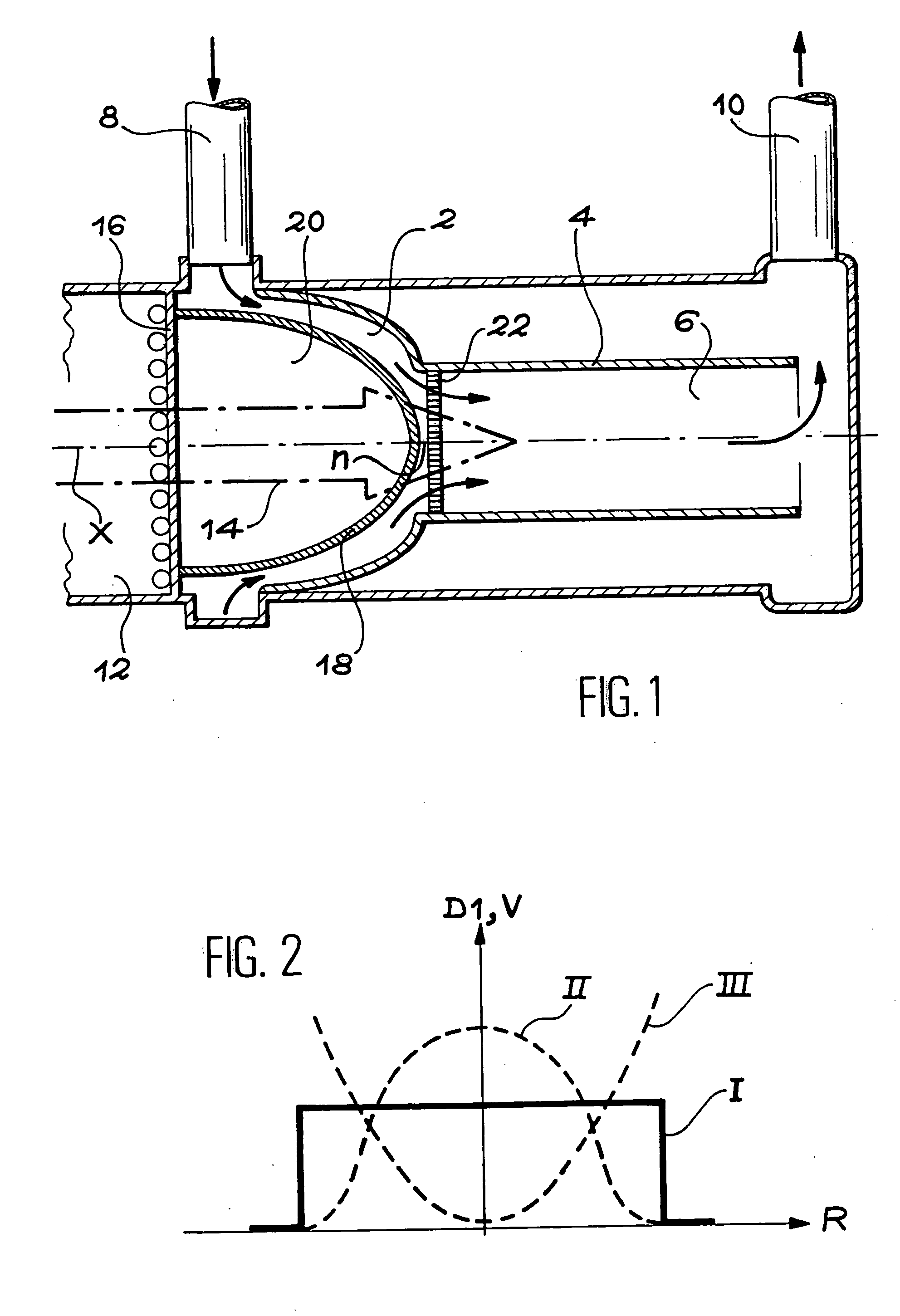 Spallation device for producing neutrons