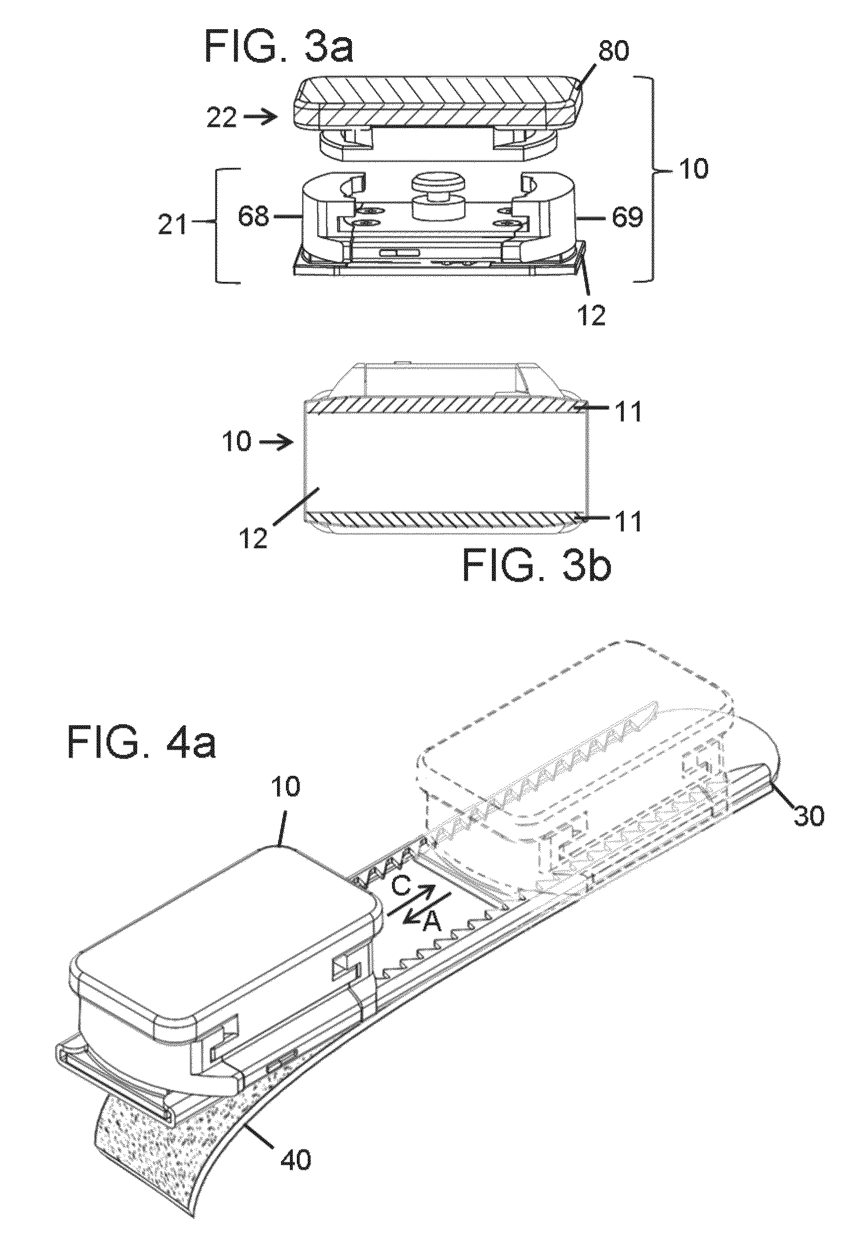 Adjustable position blocking device for sliding closures