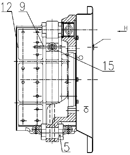 MAN rear enhanced precision double-open casting brake