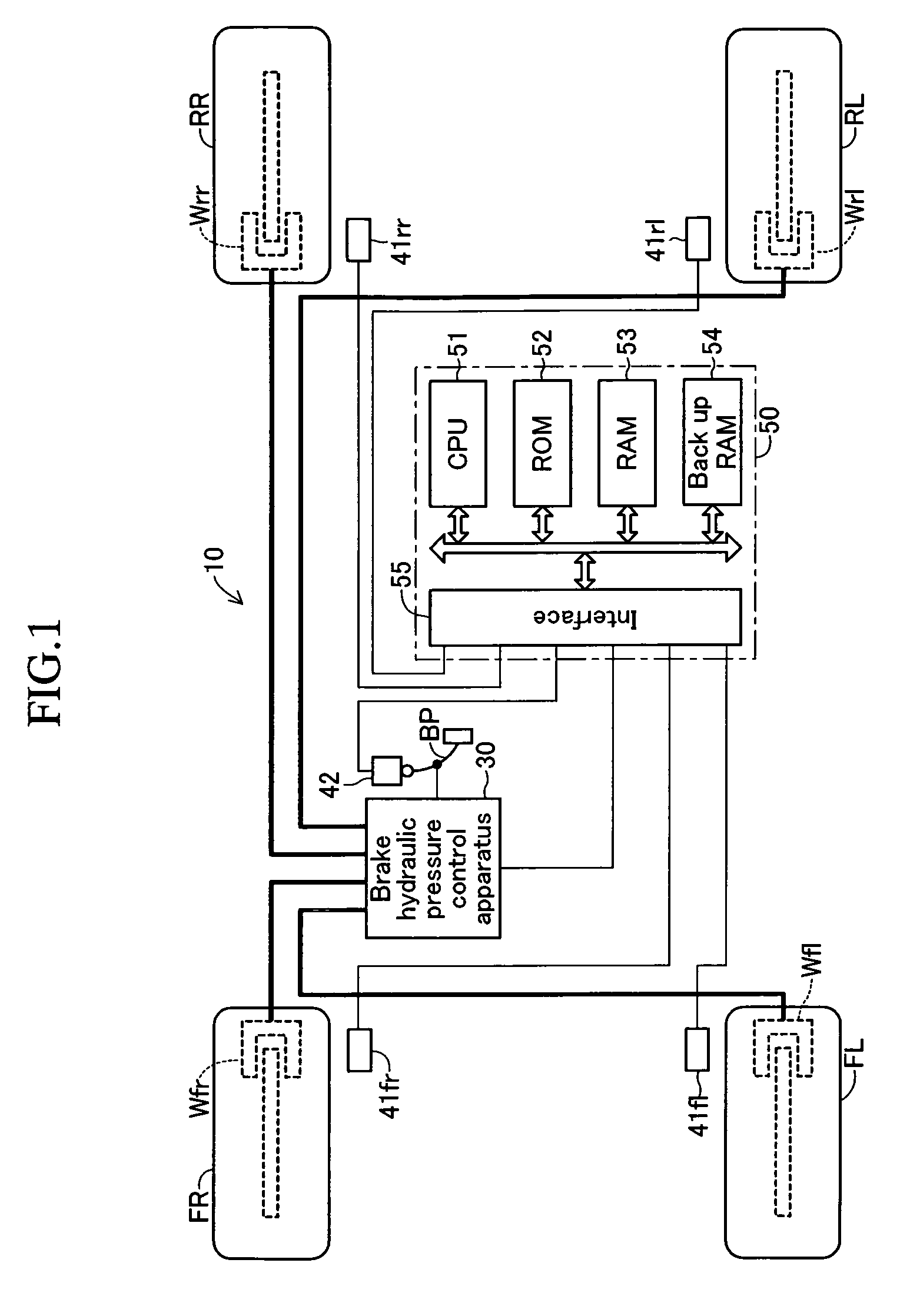 Vehicle brake hydraulic pressure control apparatus