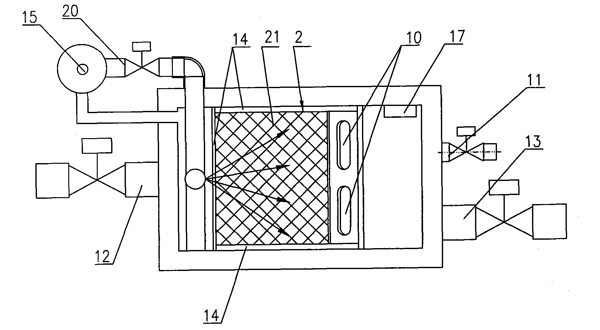 Cultivation water filtration method and device thereof