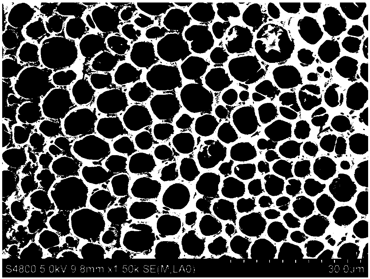 Bone repair material allowing injection of multi-pore structure and preparation method of bone repair material