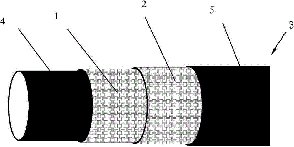 Liquid conveying hose