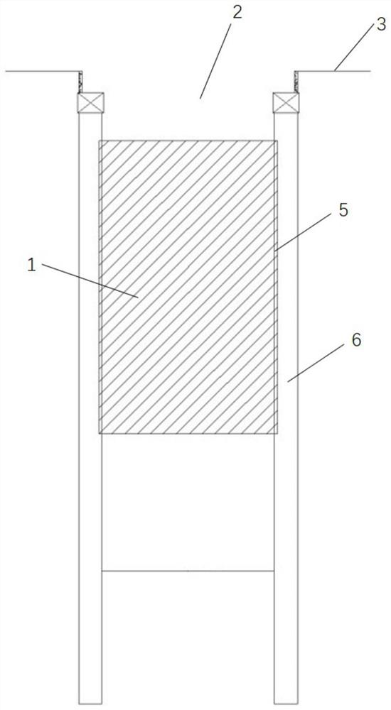 Deep and thick soft soil deep foundation pit soft soil body pre-reinforcement method