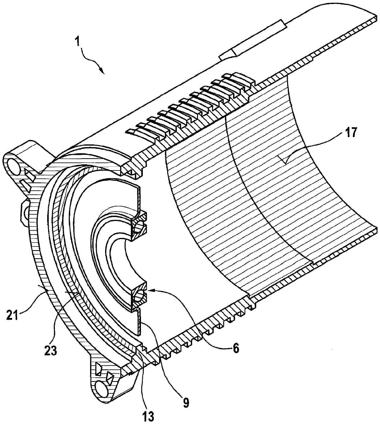 Housings and bearing shields for electric motors with cast bearings