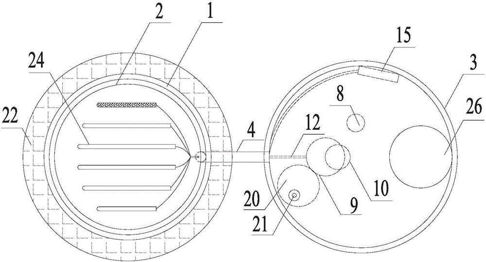 In-field weighting type lysimeter for paddy field