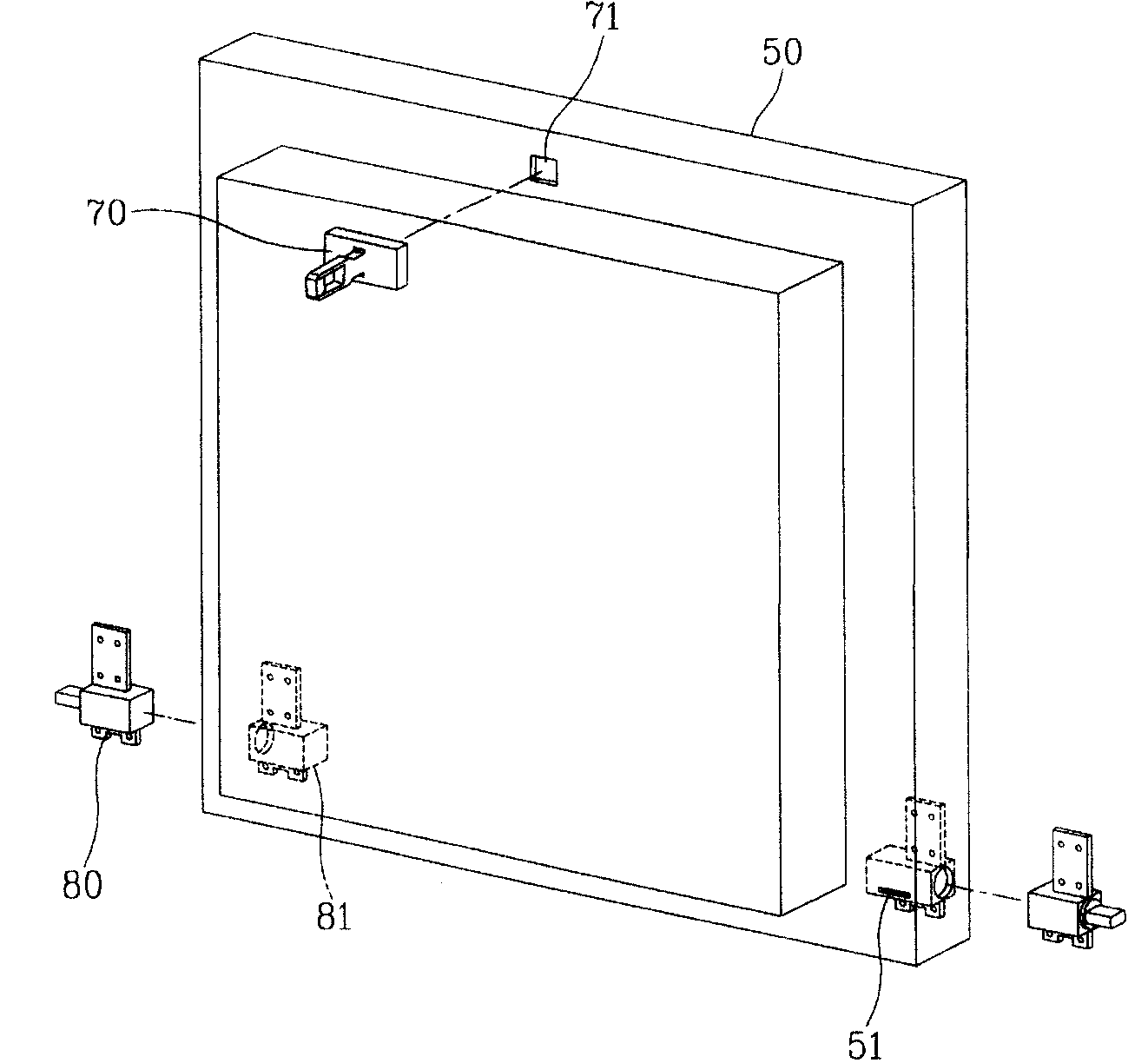 Family pub door for refrigerator