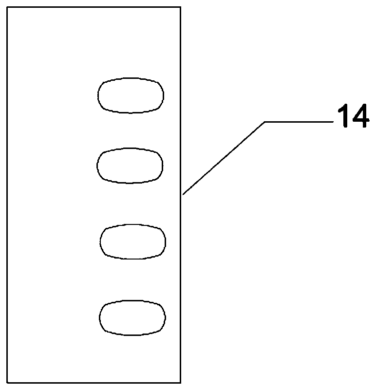 Multiple-anti-radiation device for radiology department DR examination