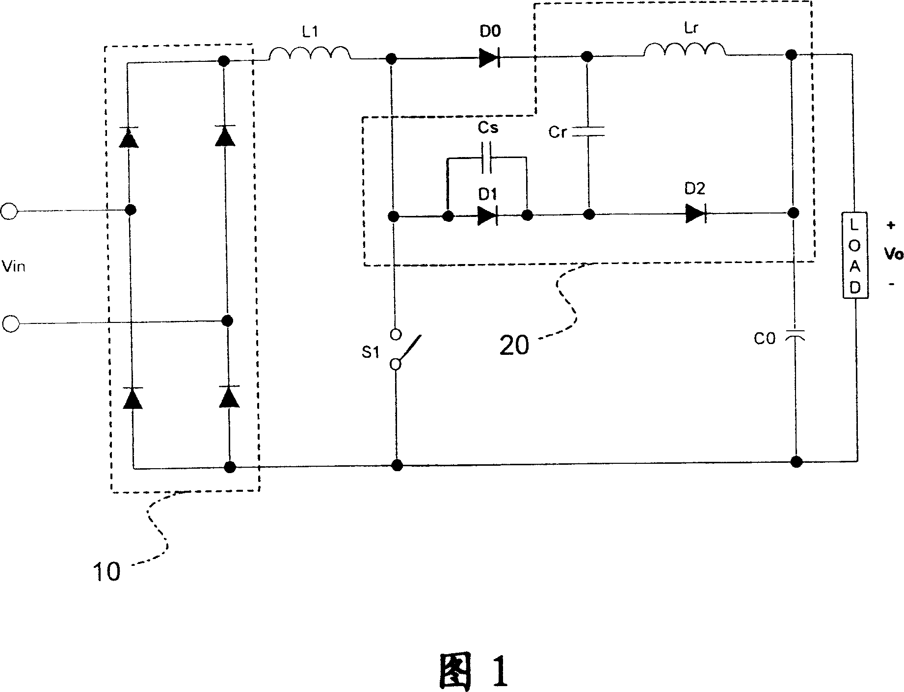 Soft switching power converter circuit