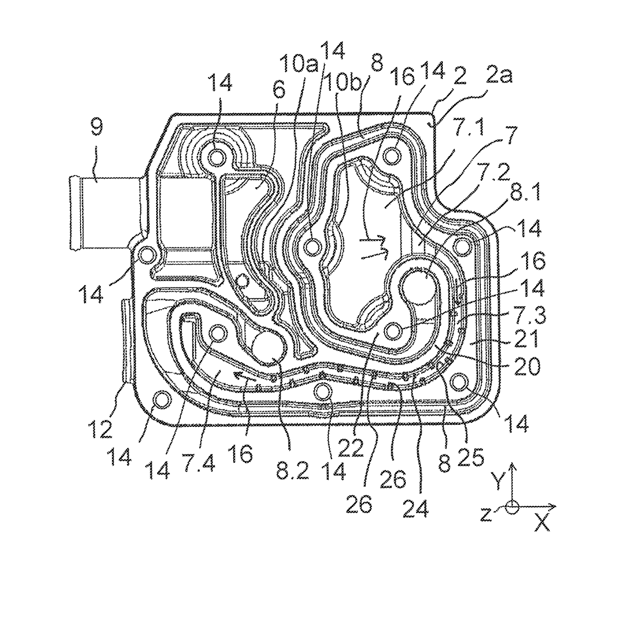 Compressor for a vehicle air supply system