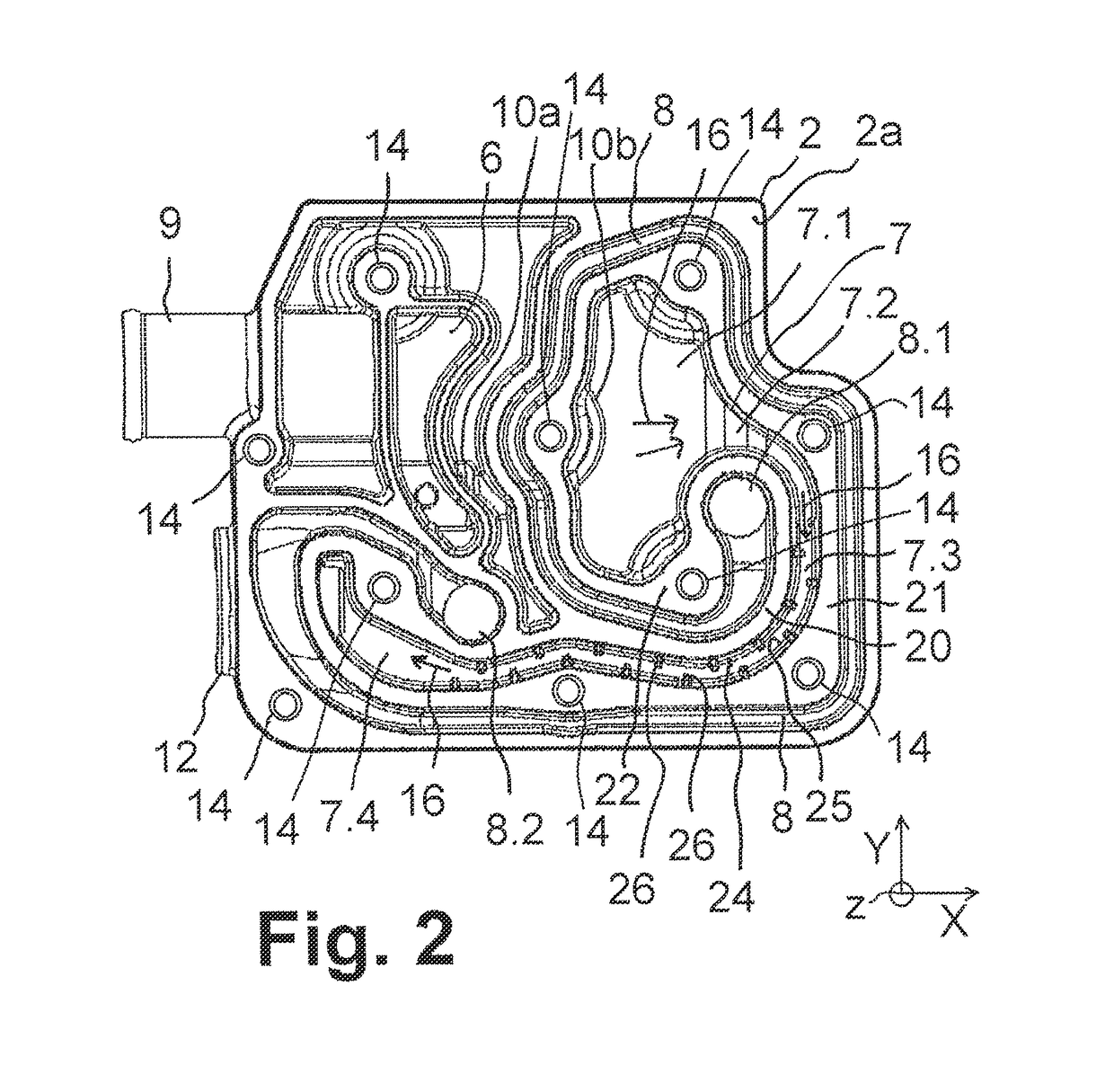 Compressor for a vehicle air supply system