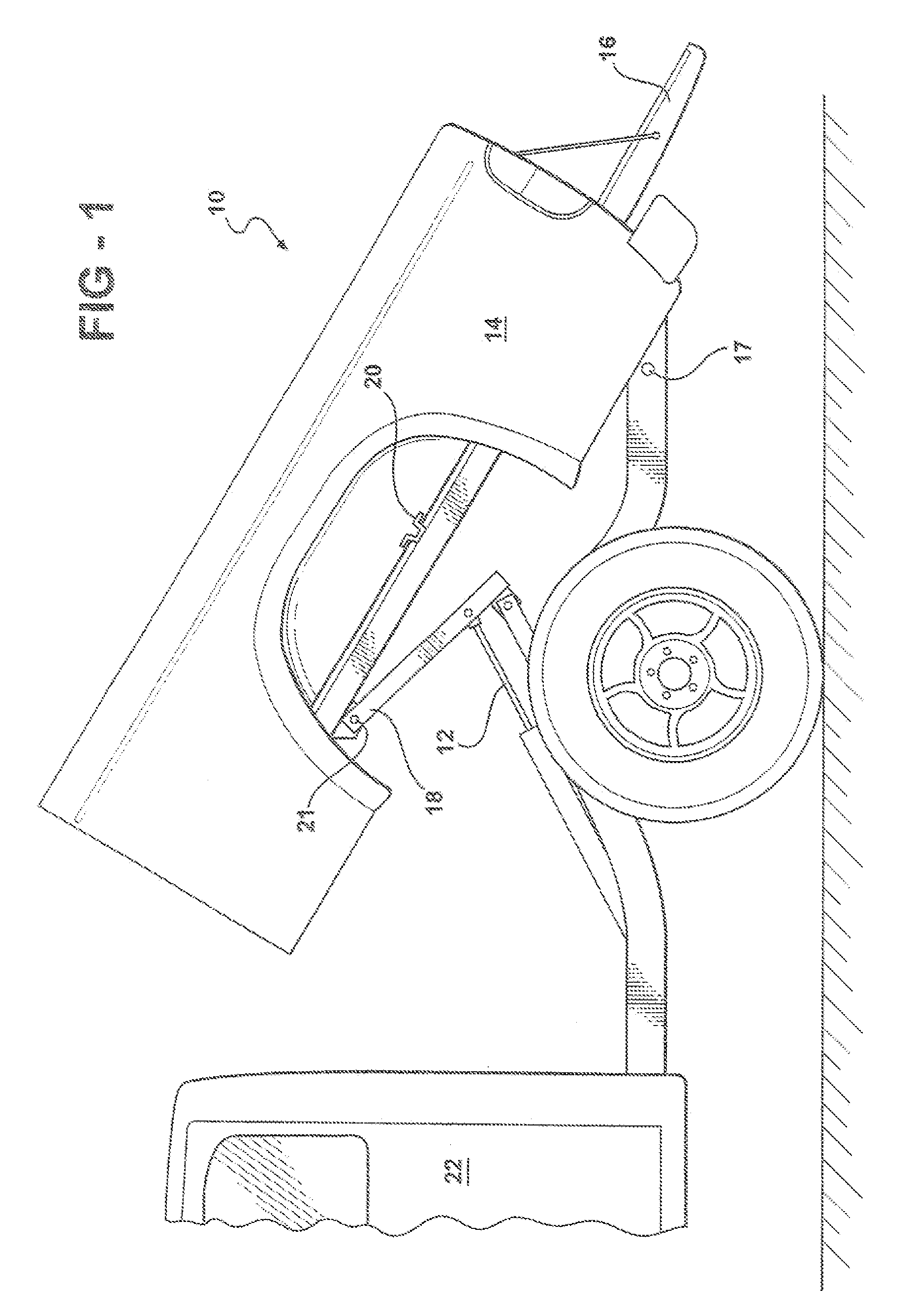 Plastic pick up truck box, and light-duty truck dumping mechanism