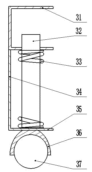 Automatic cleaning machine for high-rise buildings