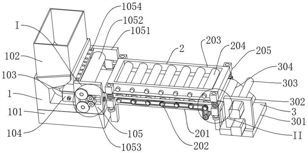 Twin-roll cast-rolling device for aluminum alloy clean production and deep processing