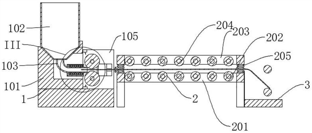 Twin-roll cast-rolling device for aluminum alloy clean production and deep processing