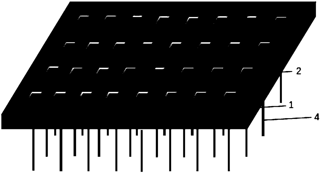 Optical fiber MEMS microphone array acoustic detection plate and system