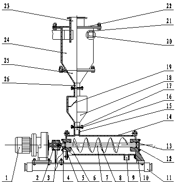 Three-inlet spiral slag pushing type hydraulic cyclone