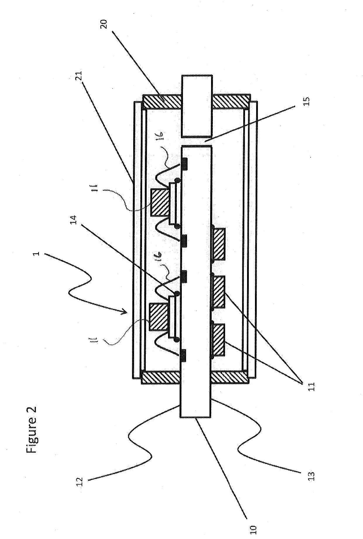 Double-sided hermetic multichip module