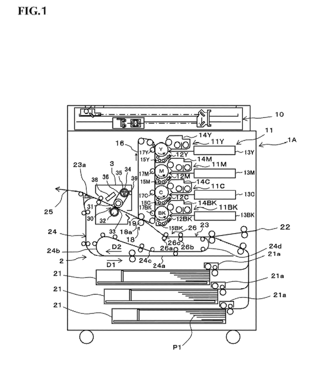 Image-forming apparatus and image-forming system