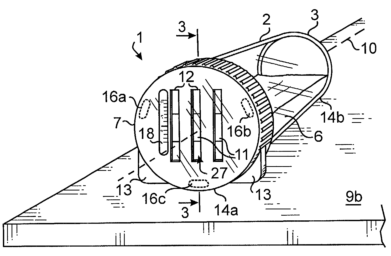 Fluid-specimen collecting and testing device and method for recording chromatographic assay test results