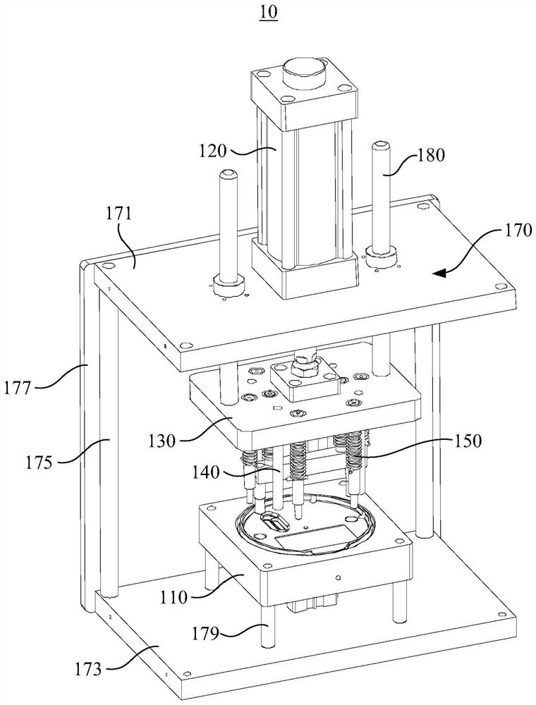 Air tightness test fixture