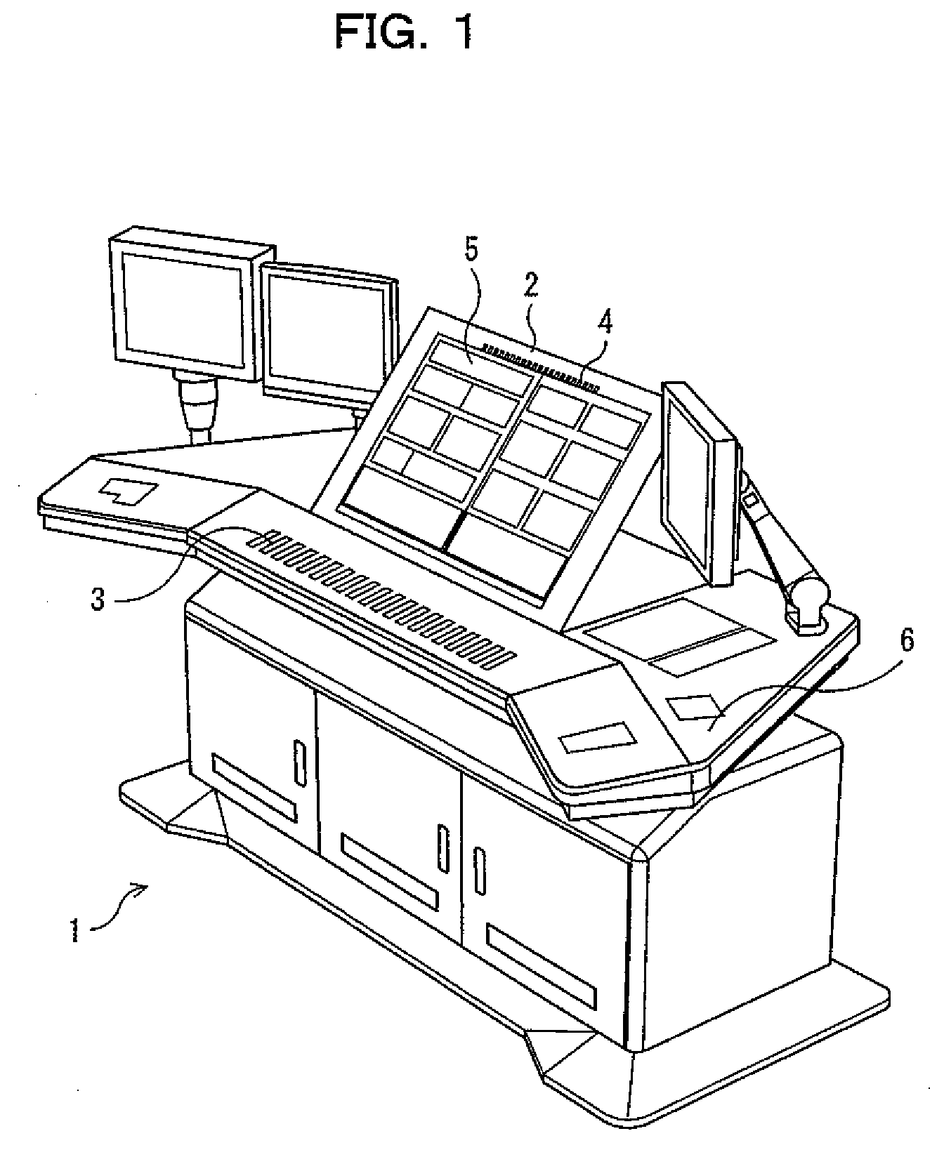 Manipulation desk for printing machines