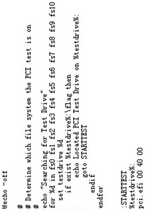 Computer PCIE (Peripheral Component Interconnect Express) adapter card function testing method based on UEFI (Unified Extensible Firmware Interface)