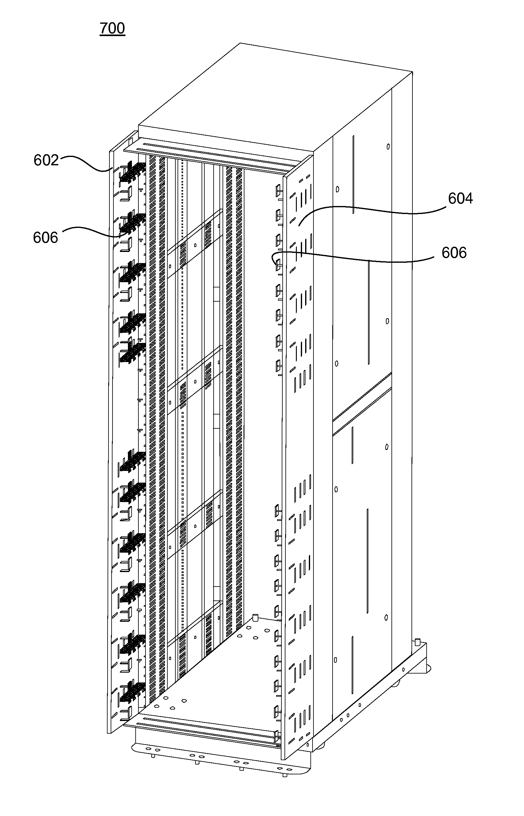 Modular application of peripheral panels as expansion sleeves and cable management components within a rack-based information handling system