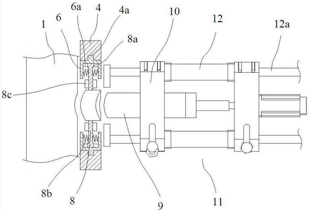 A pe tee hot melt device